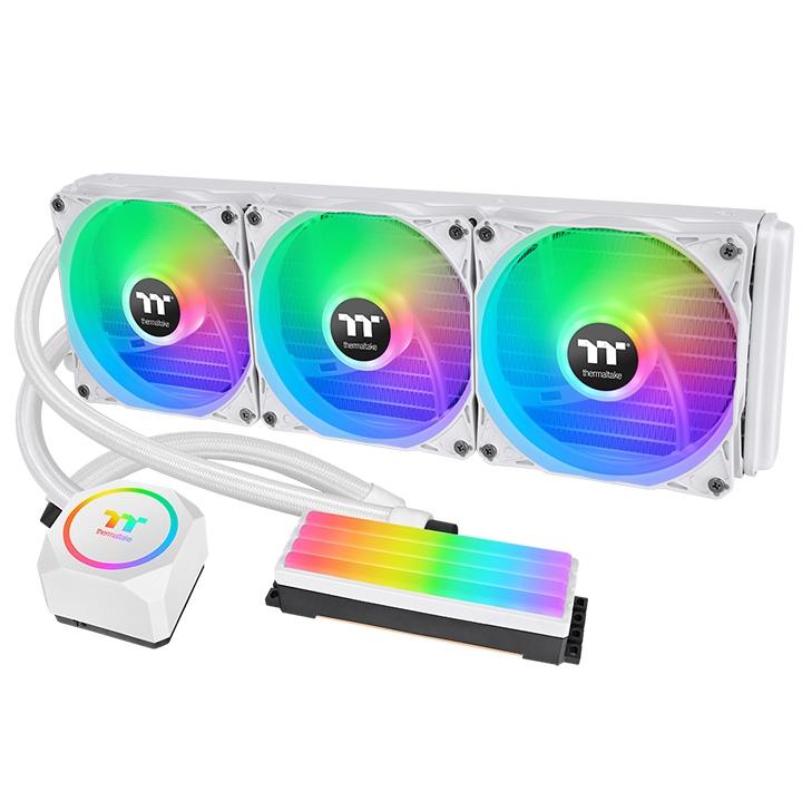 Thermaltake Floe RC360 CPU & Memory AIO Liquid Cooler, Snow Edition