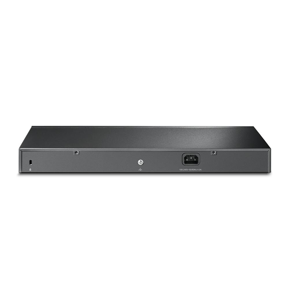 TP-Link TL-SL1226P, 24-Port 10/100Mbps + 2-Port Gigabit Rackmount Switch with 24-Port PoE+