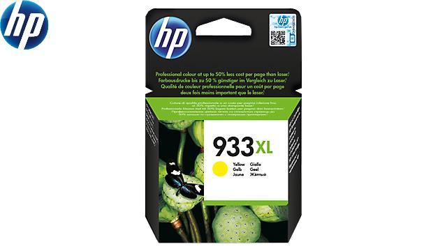 HP 933XL, Yellow Ink Cartridge CN056AE(High Yield)