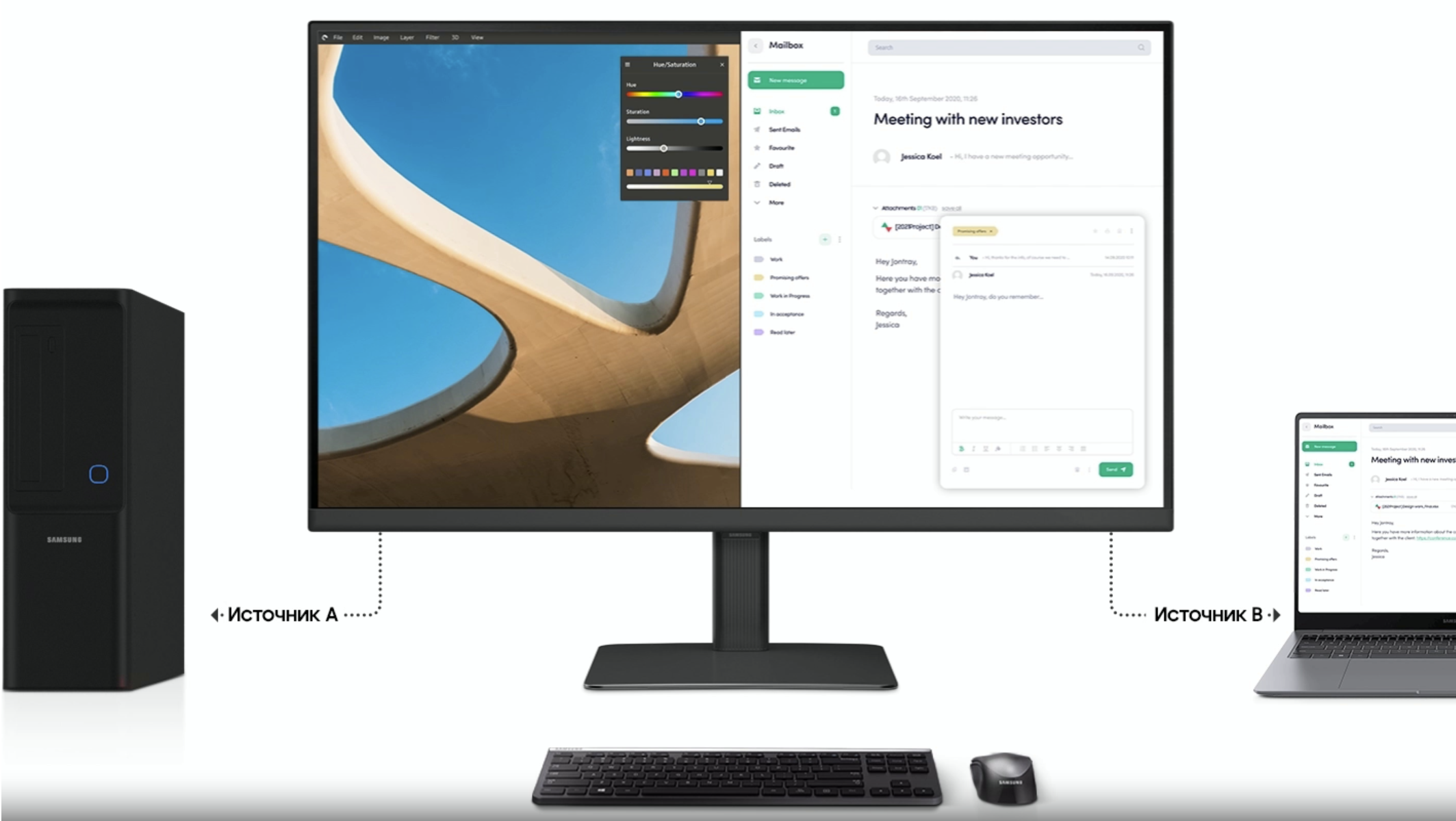 Samsung ViewFinity S6 Monitor 27"