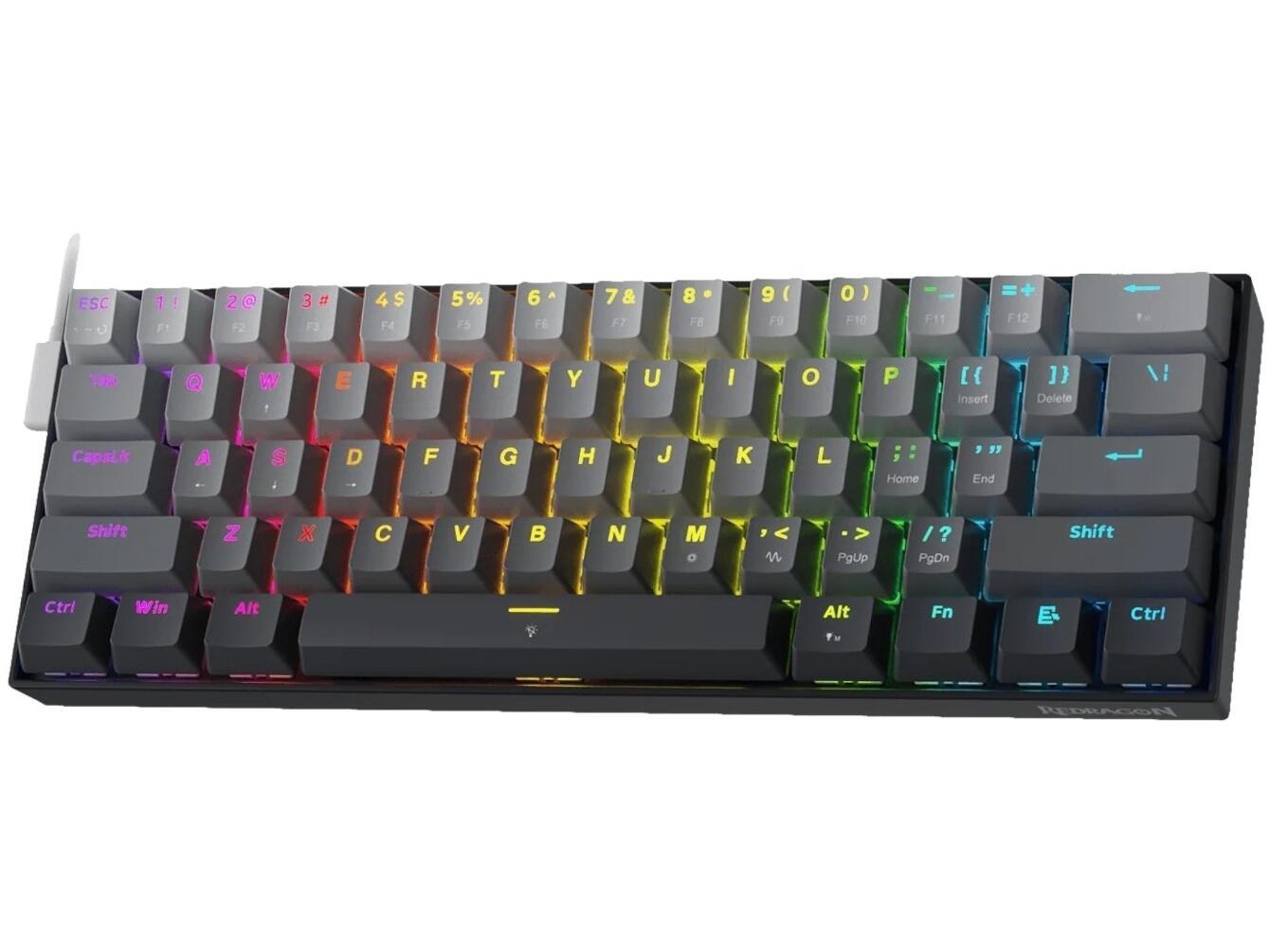 Redragon FIZZ K617 Keyboard, Black