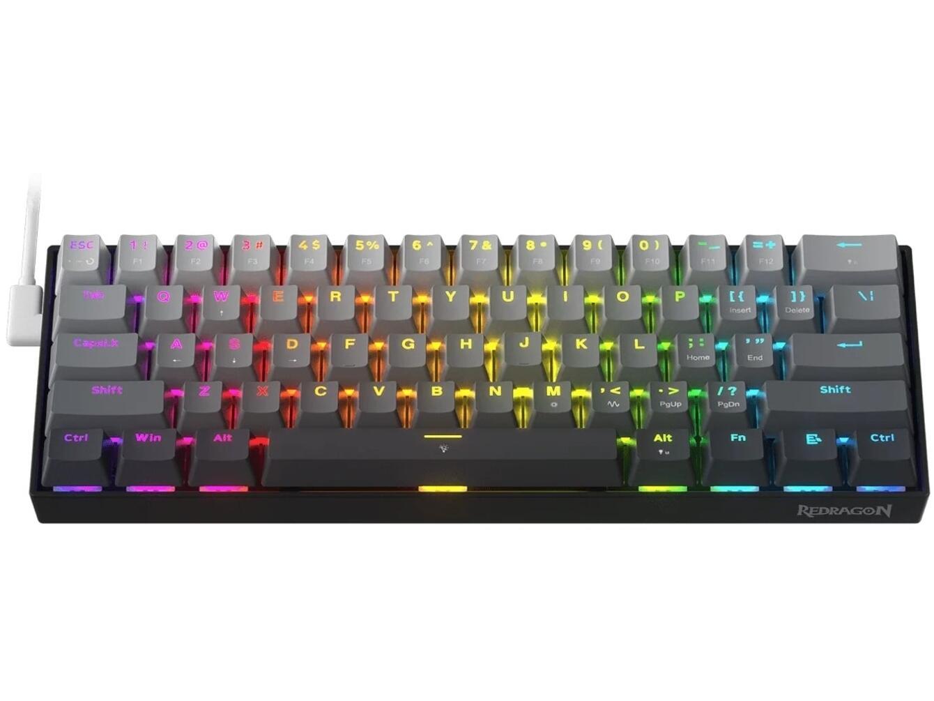 Redragon FIZZ K617 Keyboard, Black