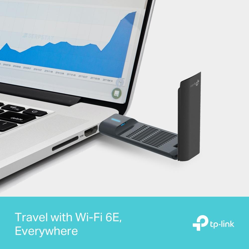 TP-Link Archer TXE50UH, USB Adapter, AXE3000 Wi-Fi 6E