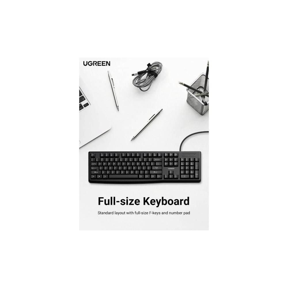 UGREEN MK003, MU007, Keyboard + Mouse (Combo) Black