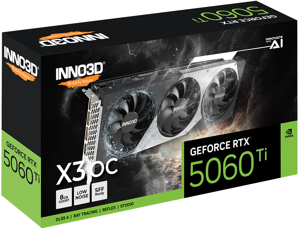 Inno3d GeForce RTX™ 5060 Ti 8GB TWIN X3 GDDR7