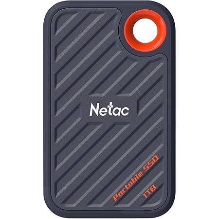 NETAC, ZX20, External SSD, 001T, USB 3.2 Gen 2x2, R/W up to 2000/1800MB/s, Ultra-light plastic, USB C to A cable,20Gbps USB C c
