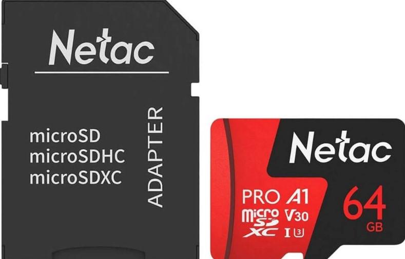 NETAC P500 Extreme Pro, 64GB, Memory Card