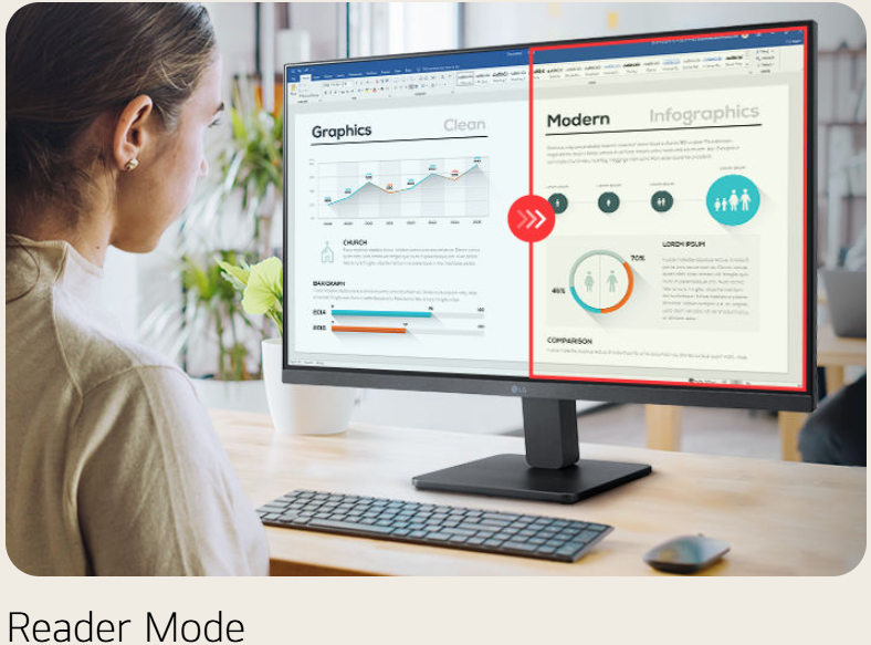LG 27MR400-B Monitor, 27"