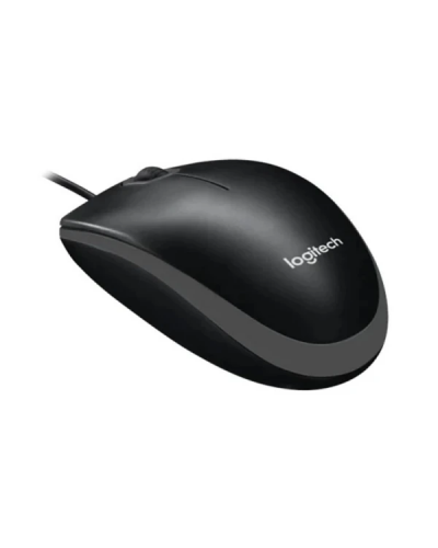 Logitech B100 Mouse, Black