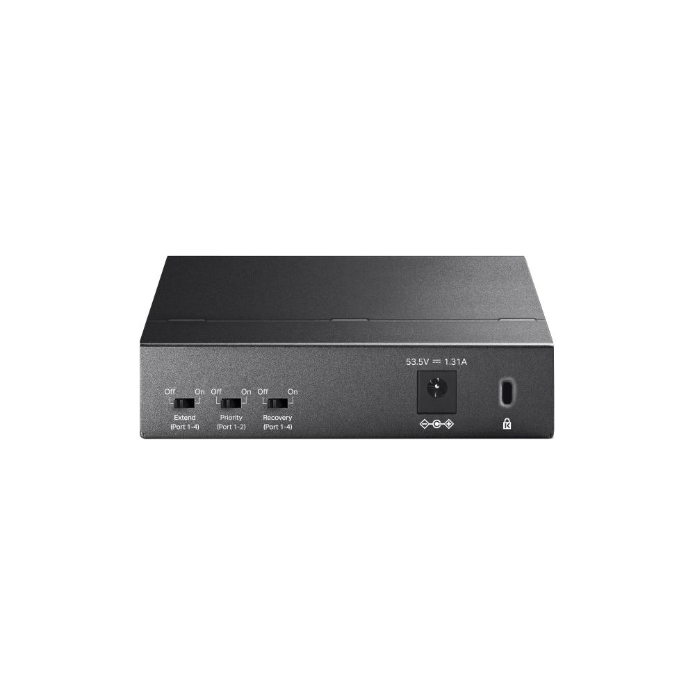 TP-Link TL-SF1005P, 5-Port 10/100Mbps Desktop Switch with 4-Port PoE
