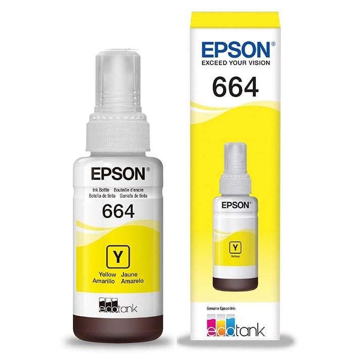 Epson 664 Yellow Ink Bottle C13T66444A