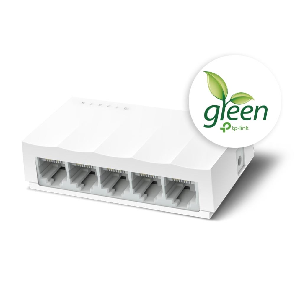 TP-Link LS1005, 5-Port 10/100Mbps Desktop Switch