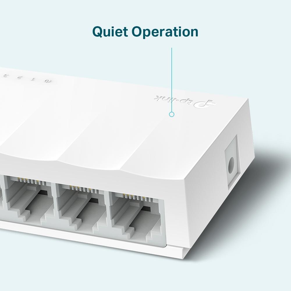 TP-Link LS1005, 5-Port 10/100Mbps Desktop Switch