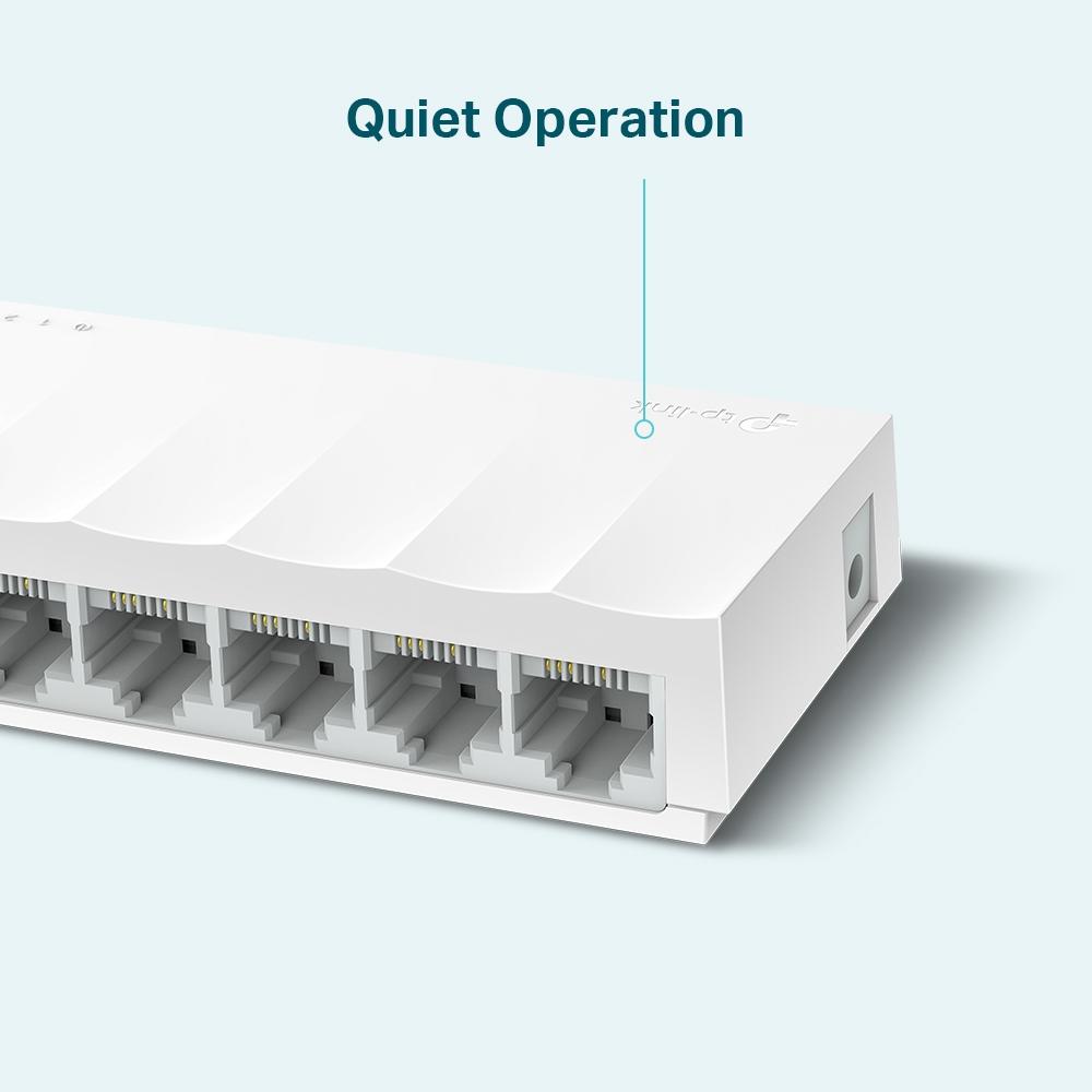 TP-Link LS1008, 8-Port 10/100Mbps Desktop Switch RJ45 ports