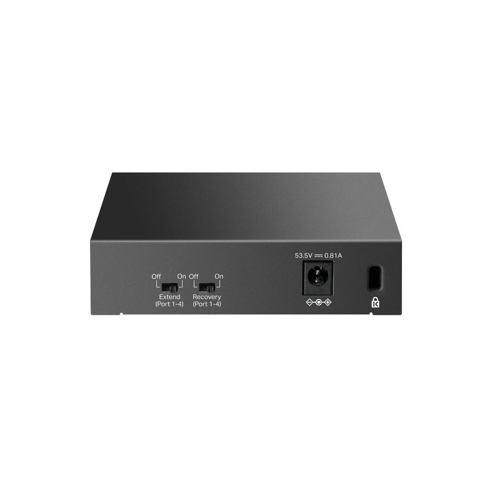 TP-Link LS105LP, 5-Port 10/100Mbps Desktop Switch with 4-Port PoE+