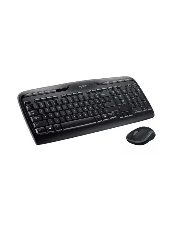 Logitech MK330 Keyboard, + Mouse (EN/RU) (Combo) Black