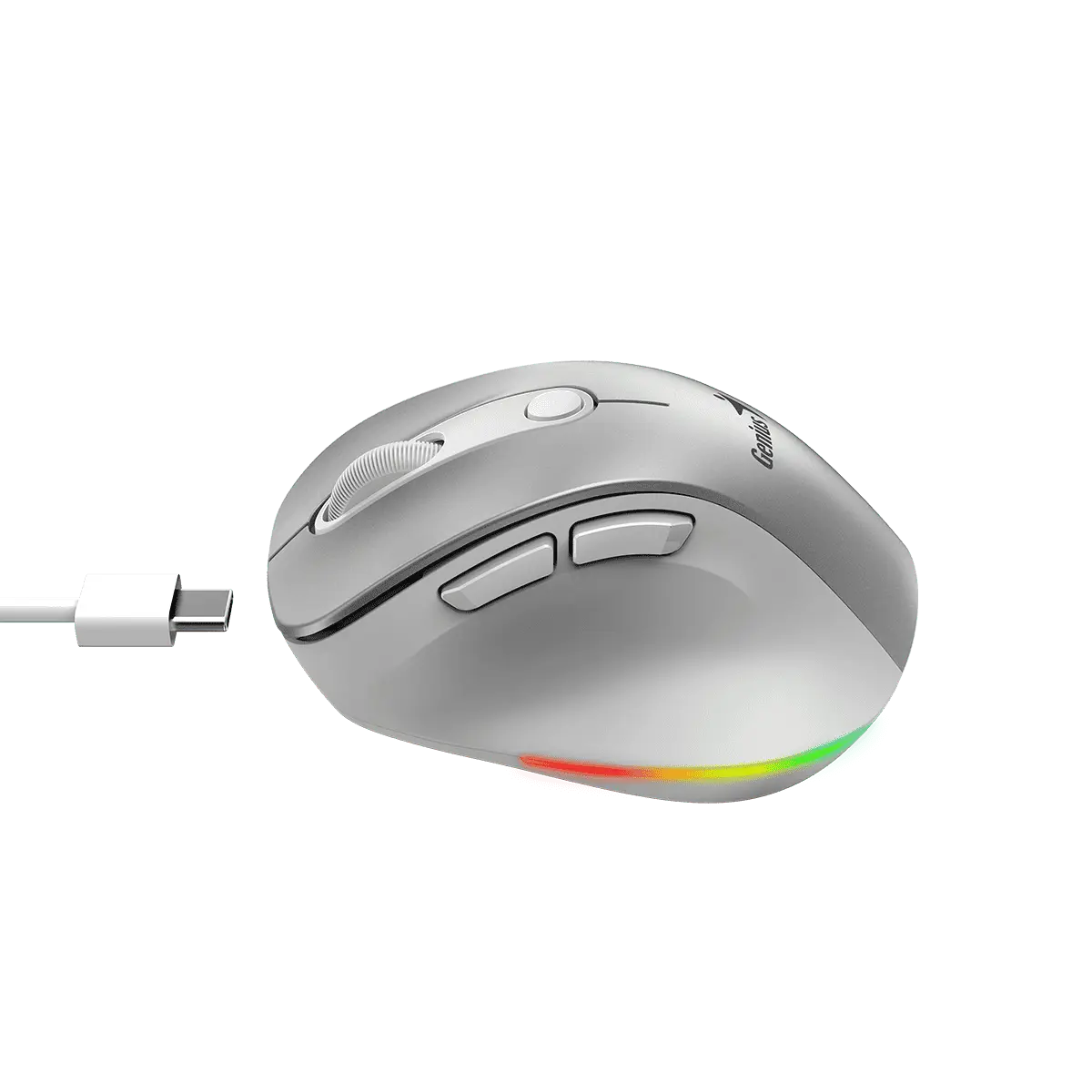 Genius Ergo 9000S Pro Mouse, Silver
