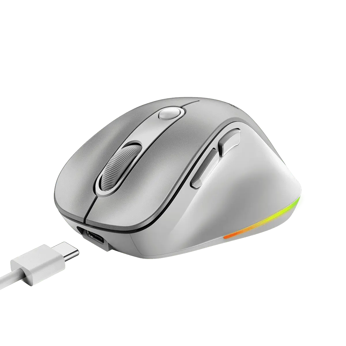 Genius Ergo 9000S Pro Mouse, Silver