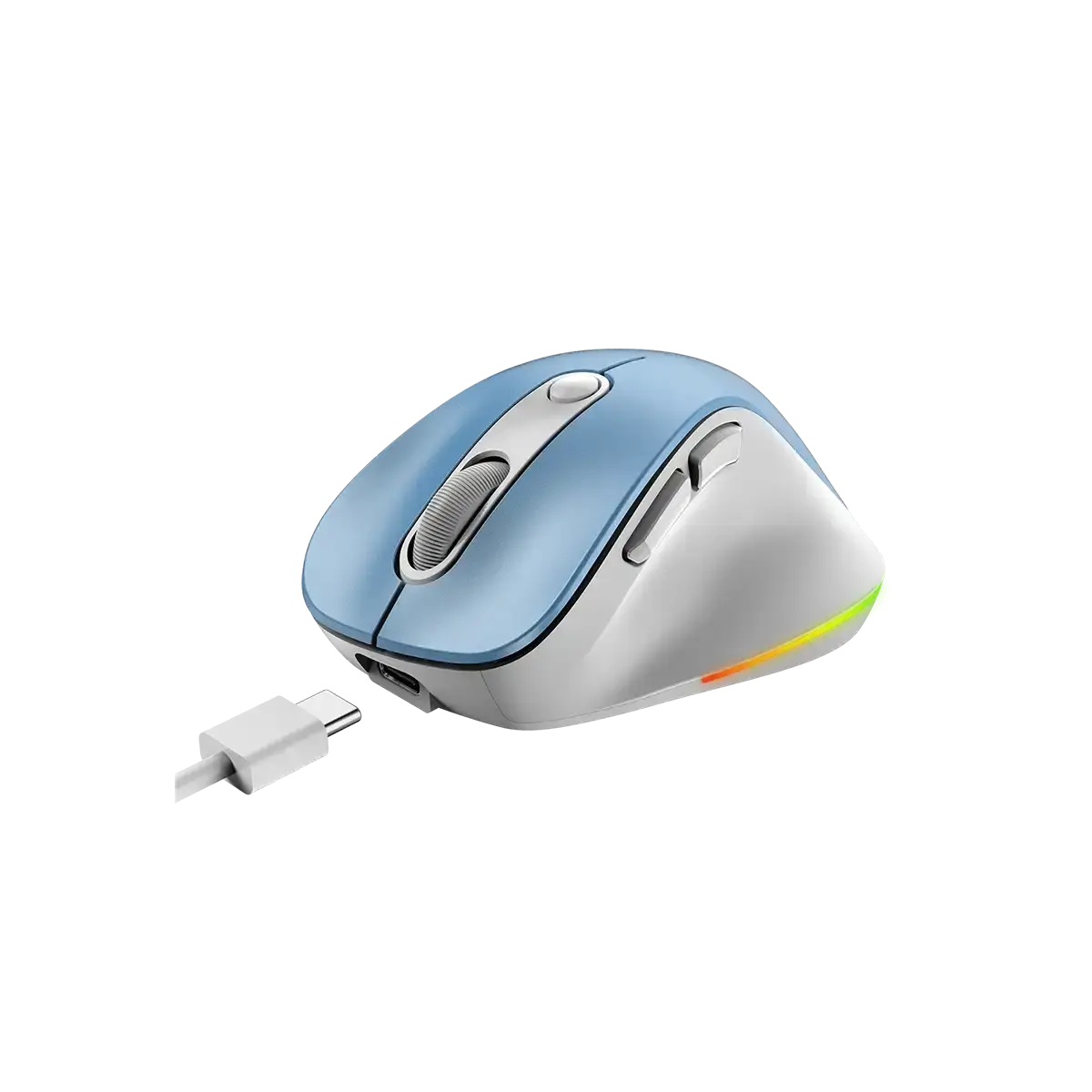Genius Ergo 9000S Pro Mouse, Light Blue