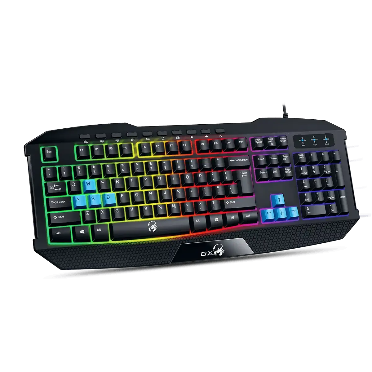 Genius Scorpion K215 Keyboard, Black