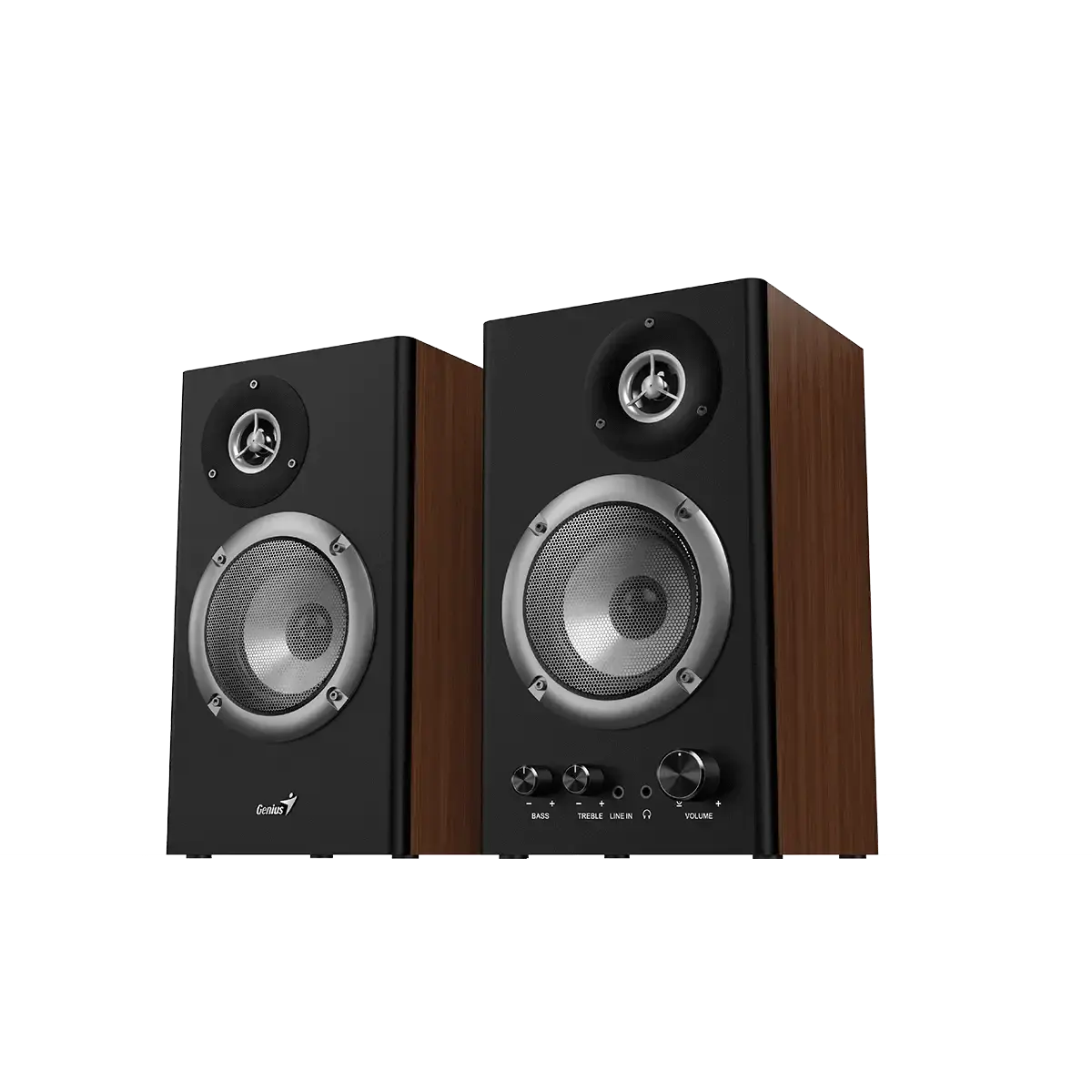 Genius SP-HF1200B Speaker Wood/Black