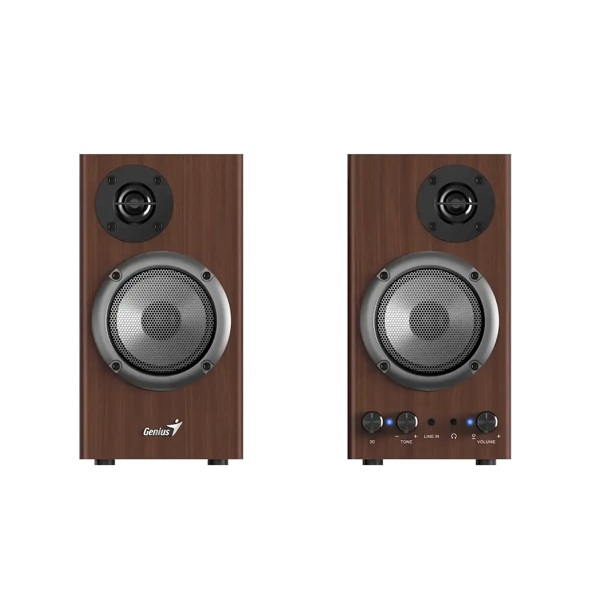 Genius SP-HF500B Speaker Wood