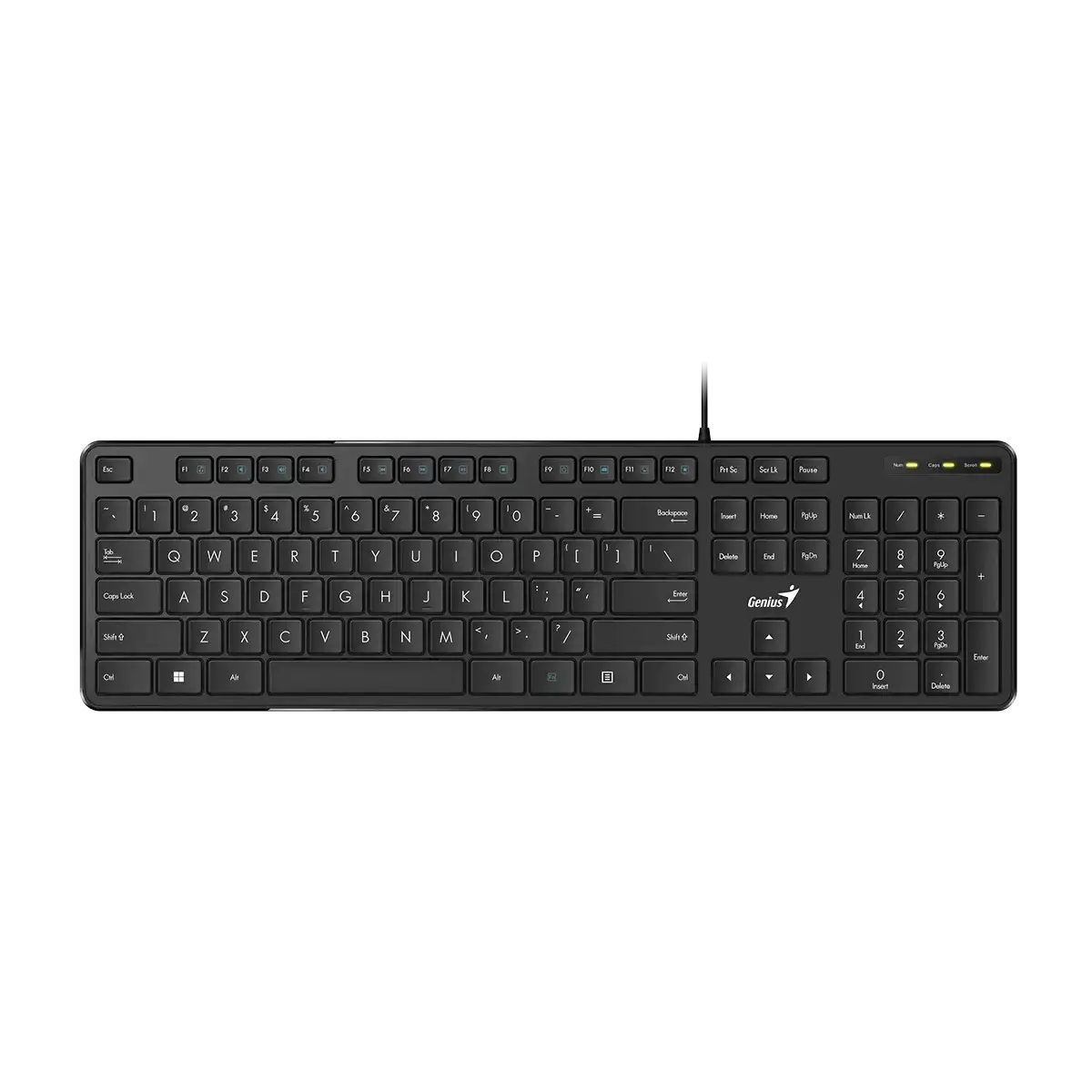 Genius SlimStar M200 Keyboard, Black