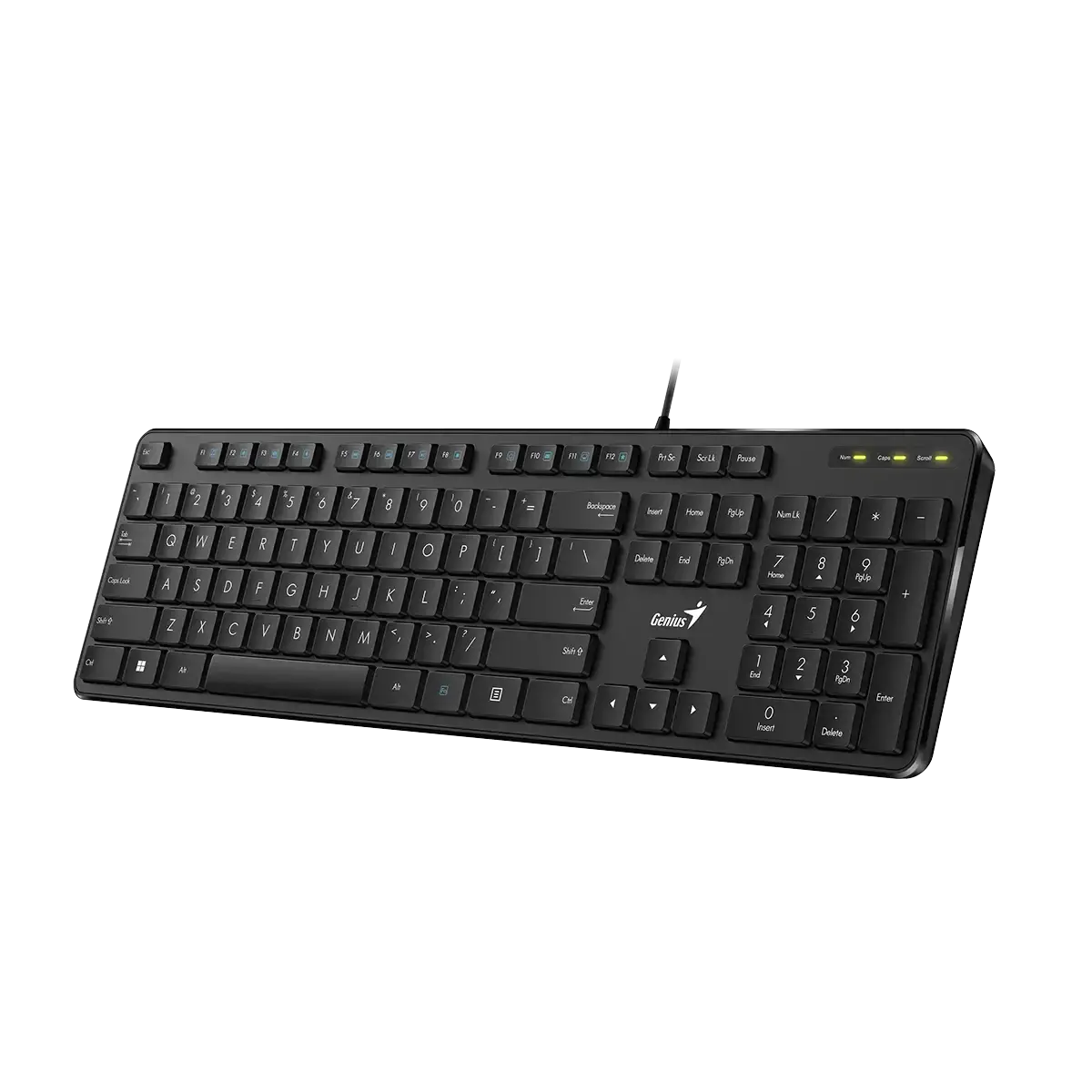 Genius SlimStar M200 Keyboard, Black