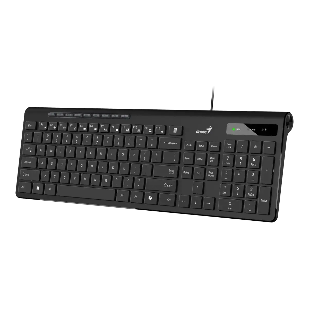 Genius SlimStar 230II Keyboard, Black