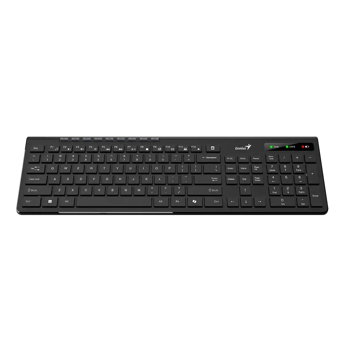 Genius SlimStar 7230 Keyboard, Black