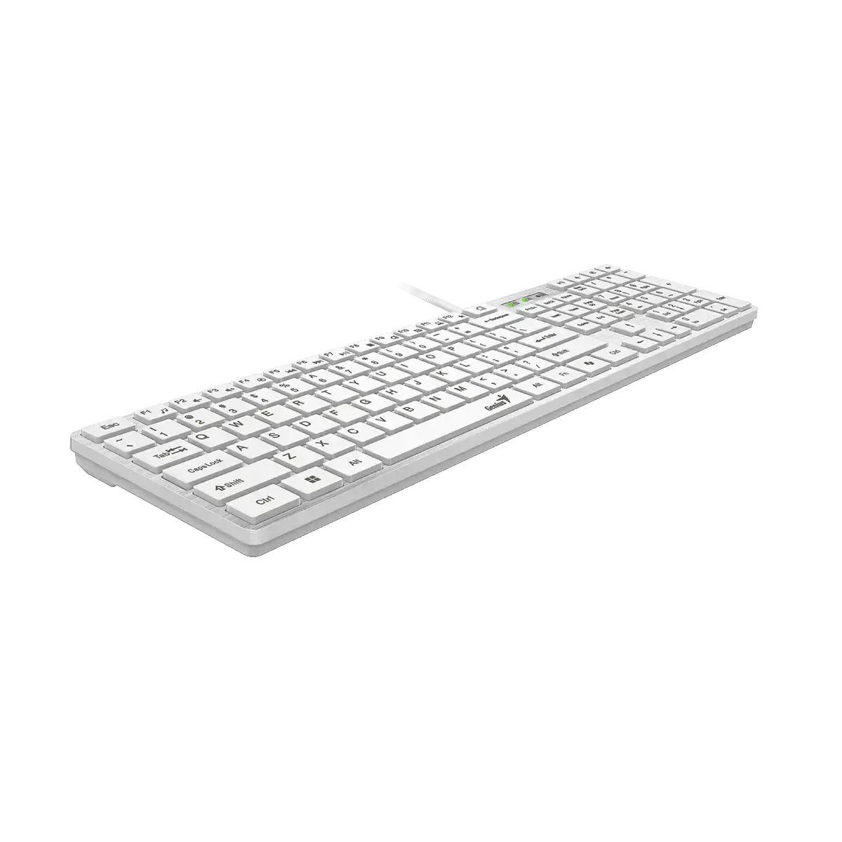 Genius SlimStar 126 Keyboard, White