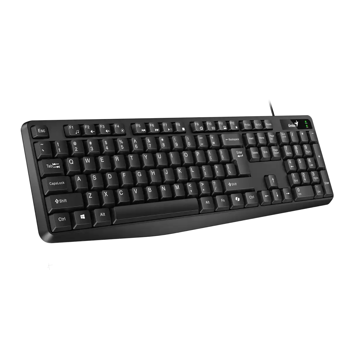 Genius KB-117 Keyboard, Black
