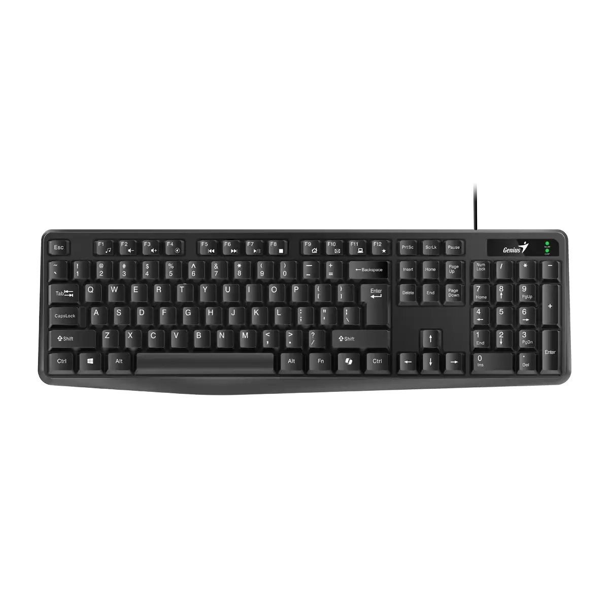 Genius KB-117 Keyboard, Black