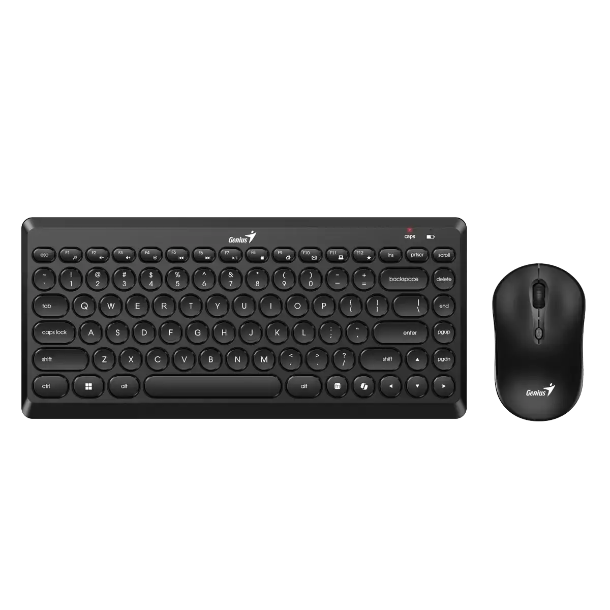 Genius LuxeMate Q8000 Keyboard, + Mouse (Combo) Black