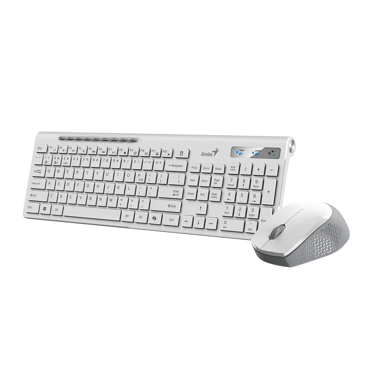 Genius SlimStar 8230 Keyboard, + Mouse (Combo) White
