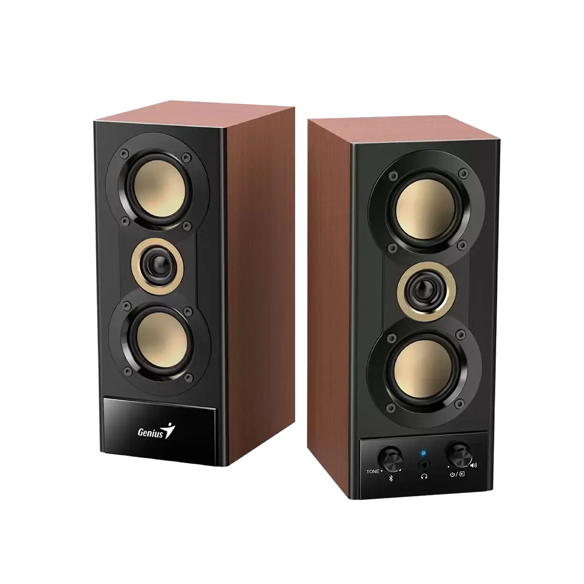 Genius SP-HF800BT Bluetooth Speaker Wood
