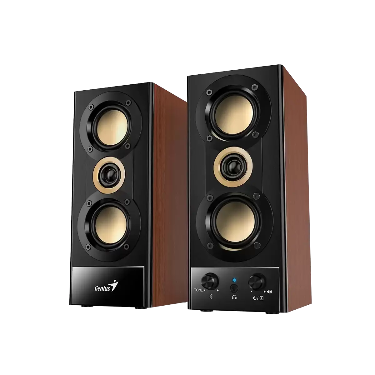 Genius SP-HF800BT Bluetooth Speaker Wood