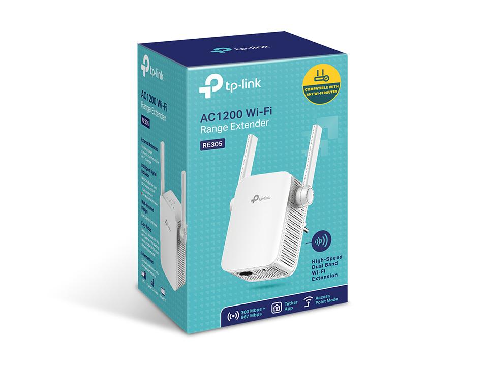 TP-Link RE305, AC1200 Wi-Fi Range Extender