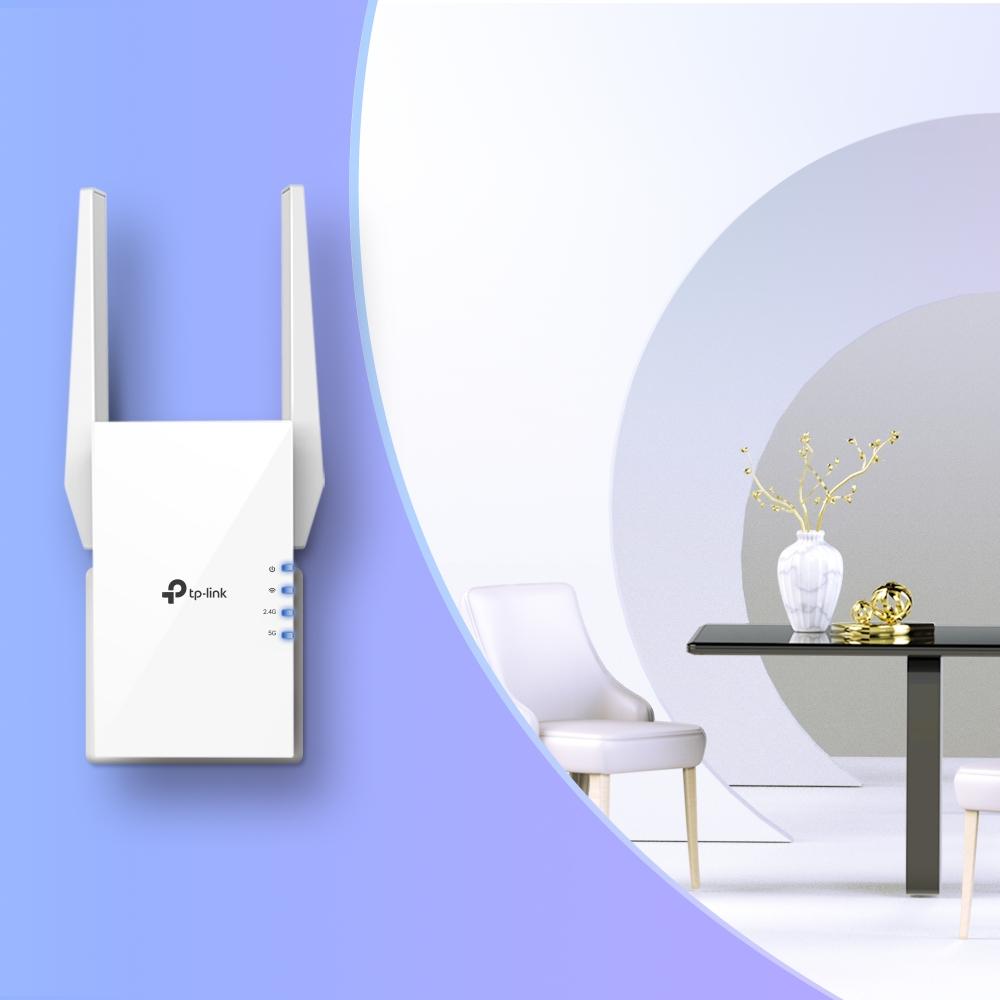 TP-Link RE505X, AX1500 Wi-Fi 6 Range Extender
