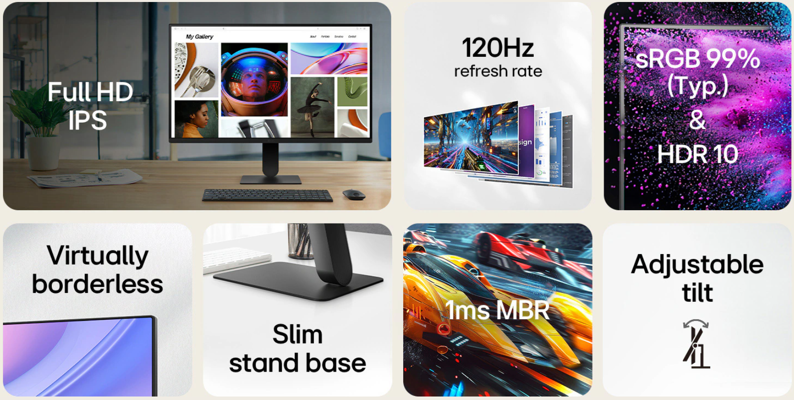 LG 24U411A-B Monitor 23.8''