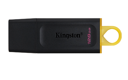 Kingston DTX/128GB, USB3.2, Black + Yellow
