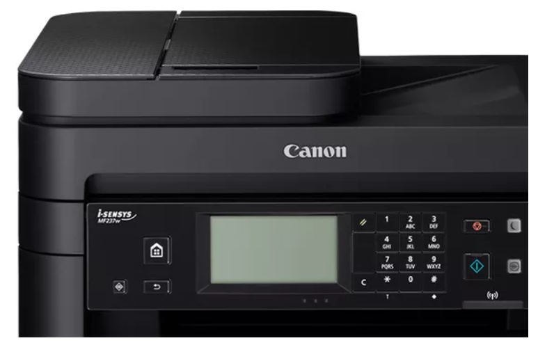 Canon I-SENSYS MF237W 23 ppm /USB/WIFI/LAN/ADF BUNDLE + 2 Cartridge 737 (2,400 pages)