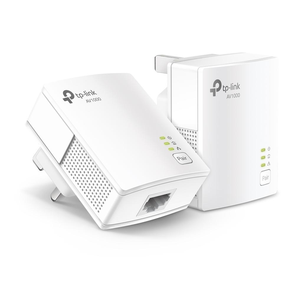 TP-Link TL-PA7017 KIT, AV1000 Gigabit Powerline Starter Kit