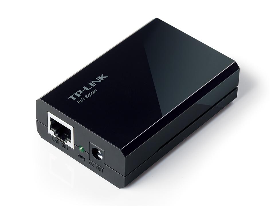TP-Link TL-PoE10R, PoE Receiver Adapter, 2 10/100M RLJ45 ports, 1 power port