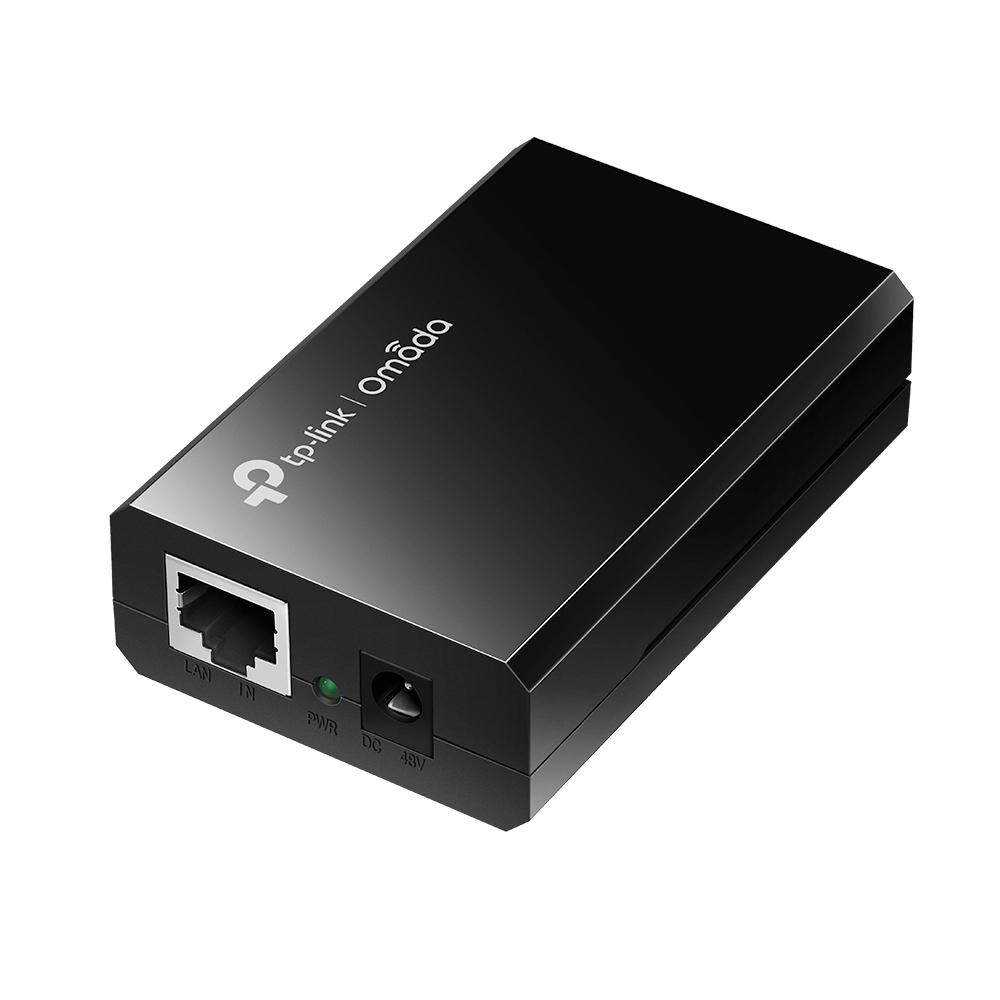 TP-Link TL-PoE150S, Single port PoE supplier Adapter, IEEE 802.3af compliant, 48v