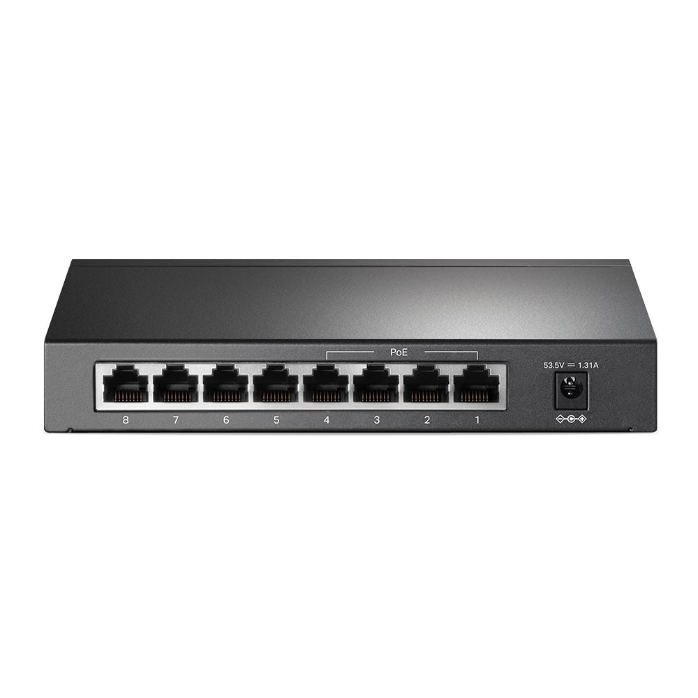 TP-Link, TL-SG1008P, 8-Port Gigabit Desktop Switch with 4-Port PoE
