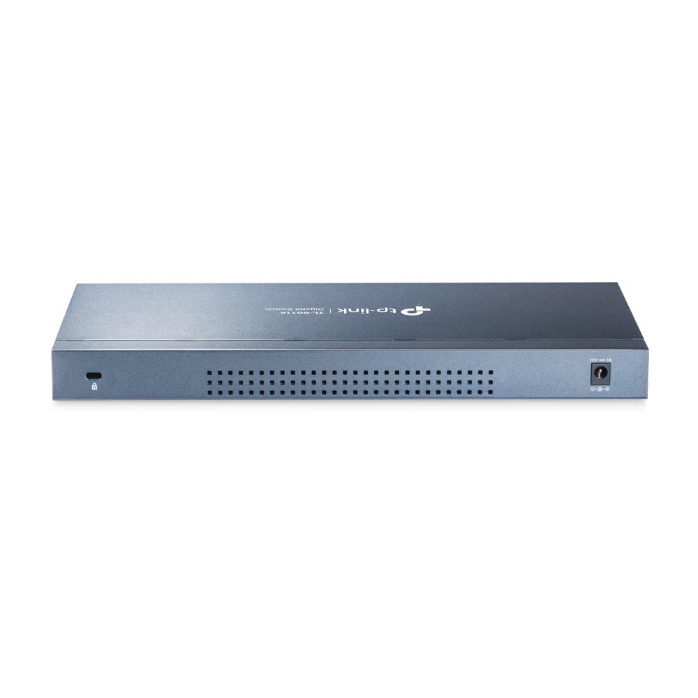 TP-Link TL-SG116 Switch, 16-Port Gigabit Desktop Switch, 16 10/100/1000Mbps