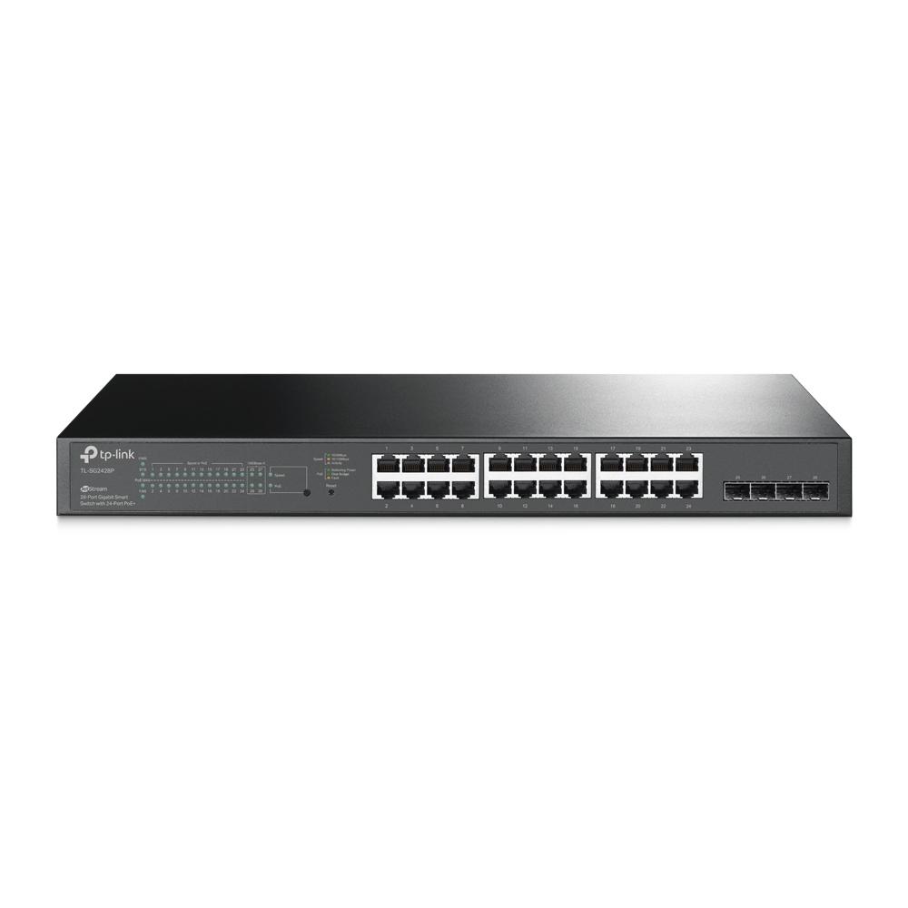 TP-Link Omada SG2428P, 24-Port Gigabit L2+ Managed Switch
