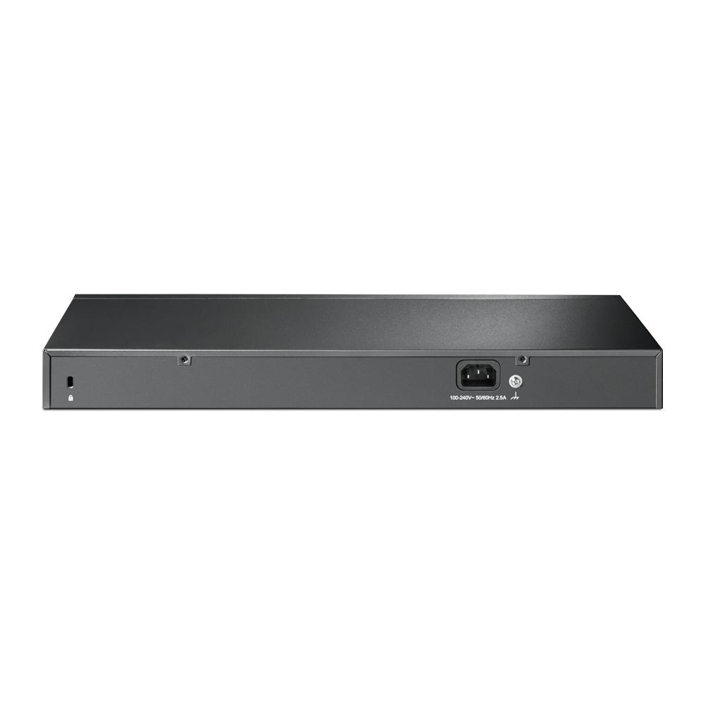 TP-Link TL-SL1218P, 16-Port 10/100 Mbps + 2-Port Gigabit Rackmount Switch with 16-Port PoE+
