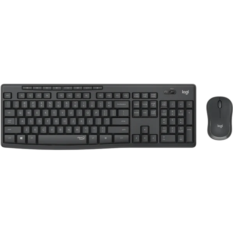 logitech, MK295, Keyboard + Mouse (EN) (Combo) Black
